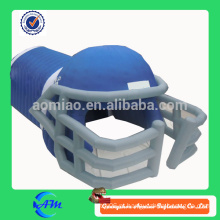 Túnel inflável de capacete de futebol inflável para publicidade